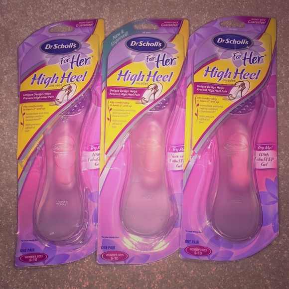 Dr. Scholl's Shoes - 3/$10 - Dr Scholl’s High Heel Insoles - NWT